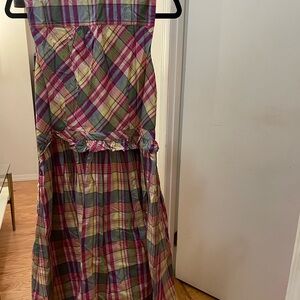 New j crew cotton mid-dress